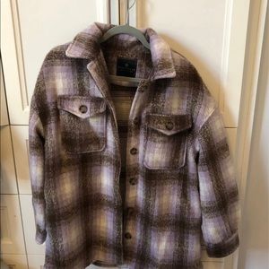 NWT Plaid shacket